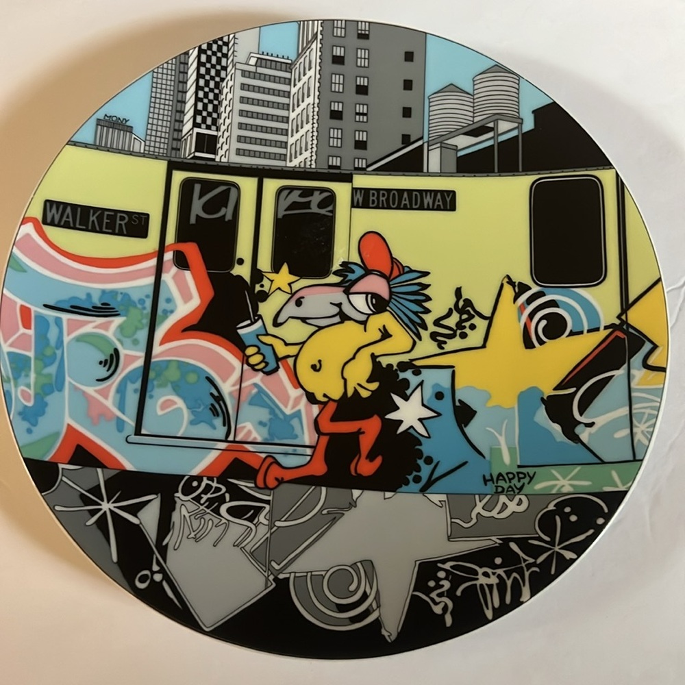 ROSENTHAL Fun & More Dirty Harry Plate Vintage 1994 Decorative wall plate